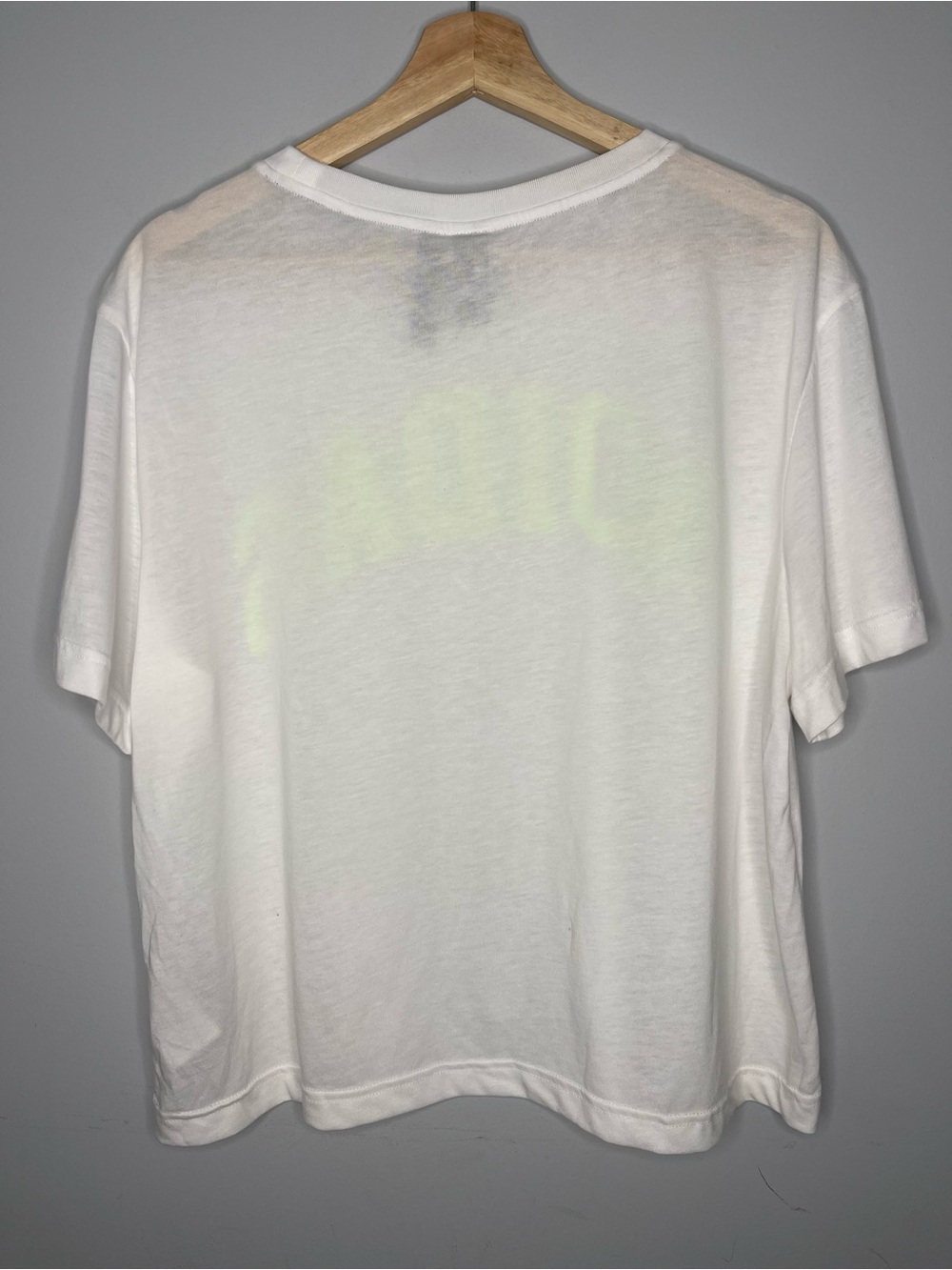 Adidas Arched Essentials Cropped White Tee (X-Large) - Picture 5 of 6
